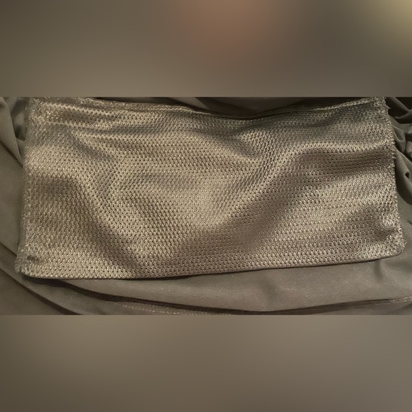 Prada Techno Nylon Black Womens long sleeve fitted tee size L w zip back pocket - Picture 5 of 6